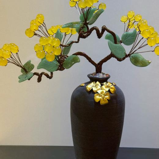 如果水晶金色梅花富贵树 商品图1
