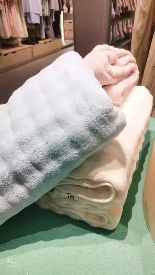 【防螨·抑菌】【有棵树抗菌珊瑚绒浴巾】男成人2025新款非全棉纯棉裹巾女防螨大毛巾YSAB6002 商品图5