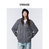 VIMAGE纬漫纪针织圆领宽松时尚慵懒外套V2403113 商品缩略图0