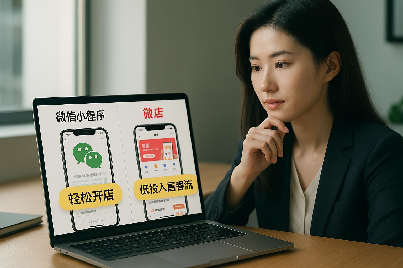 微信小程序和微店是什么？理解它们各自的定位