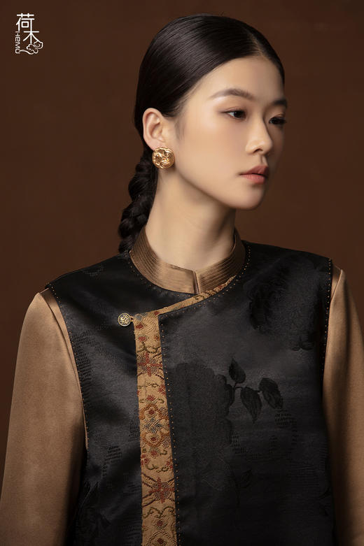 荷木HEMU丨绣裳高定·马甲 商品图1
