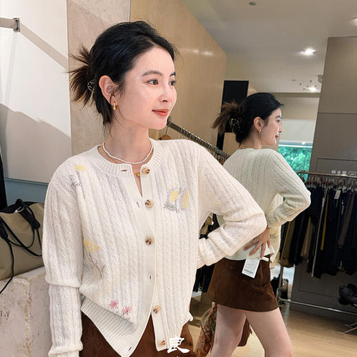 【预售7天】良木礼山羊绒开衫（Q2592860） 商品图2