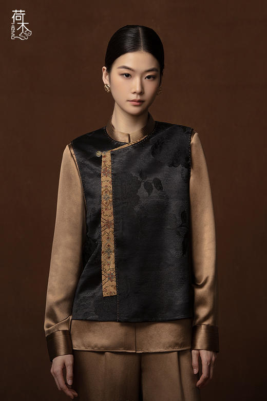 荷木HEMU丨绣裳高定·马甲 商品图0