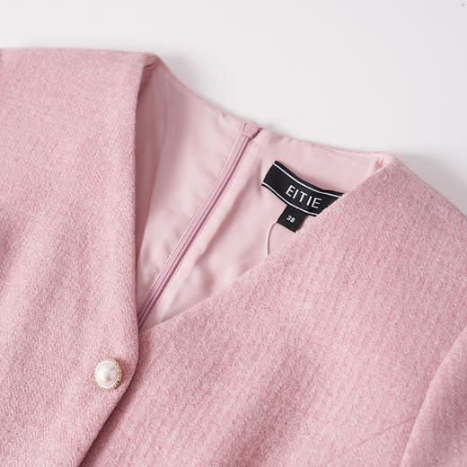 EITIE爱特爱气质收腰小香风优雅大方的小X型连衣裙连衣裙8407124 商品图2