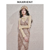【冬日逸境-商场同款】MAXRIENY精致水貂毛领套头针织修身上衣女(货号:MC85SW551) 商品缩略图2