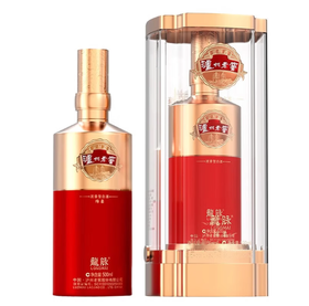 【秒杀】泸州老窖龙脉绵柔52°浓香型白酒（水晶）500ml/瓶