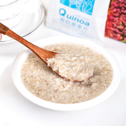 【严选】【盒装有机藜麦片200g】山西河亩藜麦片粗粮杂粮粮食有机即食藜麦片200g/盒（20克*10）(厂家直发） 商品图2