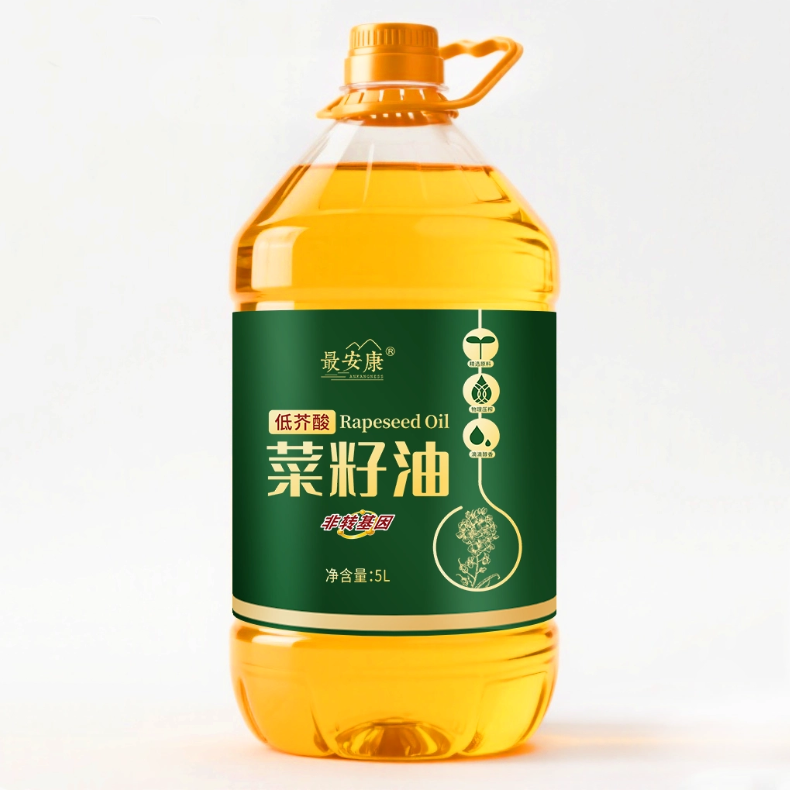最安康菜籽油 5L桶装