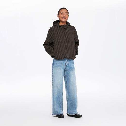 oneup防泼水格子连帽外套 商品图3