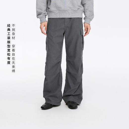 oneup薄珠帆工装裤 商品图0