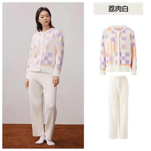 【成毅同款】有棵树半边绒情侣睡衣女款抗静电2025新款秋冬睡衣男 商品图5