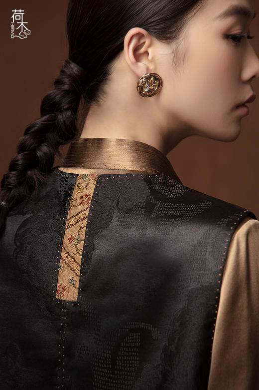 荷木HEMU丨绣裳高定·马甲 商品图2