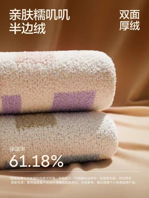 【成毅同款】有棵树半边绒情侣睡衣女款抗静电2025新款秋冬睡衣男 商品图2