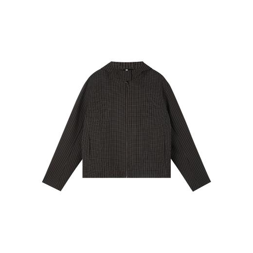 oneup防泼水格子连帽外套 商品图5