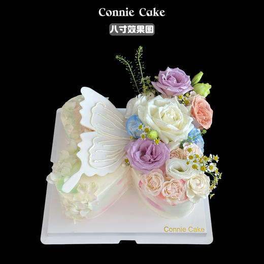 蝴蝶鲜花蛋糕 | 翩跹而至的 edible art 商品图1
