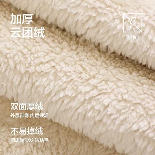 【有棵树·暖到了】珊瑚绒睡衣女加绒加厚可外穿秋冬家居服防静电情侣睡衣女 商品图4