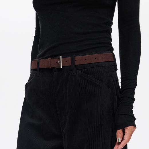 oneup反绒皮方头皮带 （男女同款） 商品图1