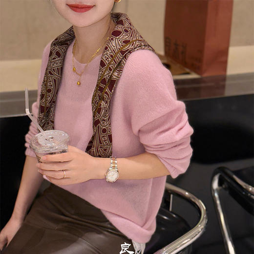 【部分现货】良木礼山羊绒圆领套衫（Q2584524） 商品图3