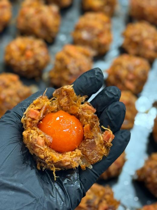 木鱼花火腿肉松蛋黄酥·常温点心非清真 商品图1