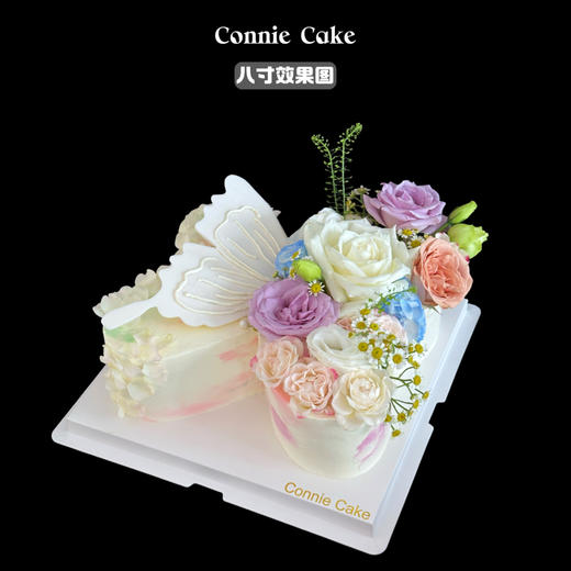 蝴蝶鲜花蛋糕 | 翩跹而至的 edible art 商品图2