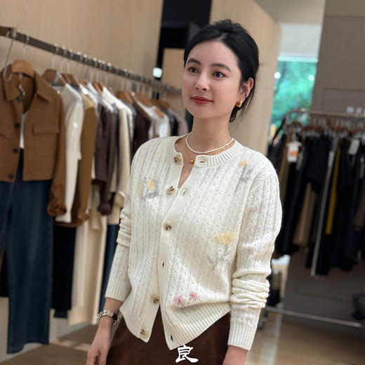 【预售7天】良木礼山羊绒开衫（Q2592860） 商品图0