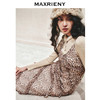 【冬日逸境-商场同款】MAXRIENY精致水貂毛领套头针织修身上衣女(货号:MC85SW551) 商品缩略图0