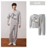 【成毅同款】有棵树睡衣女款半边绒可爱加厚冬男士情侣家居服套装 商品缩略图9