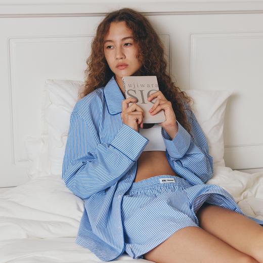 STA联名家居条纹睡衣套装 商品图4