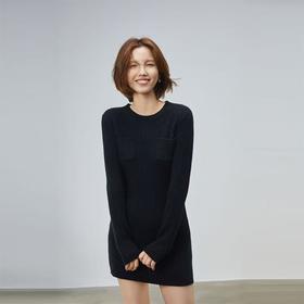 VogoPetite圆领长袖连衣裙BP133E1802