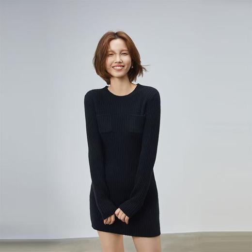 VogoPetite圆领长袖连衣裙BP133E1802 商品图0