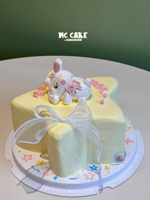 睡觉兔\趴趴兔 五角星异形蛋糕 商品图1