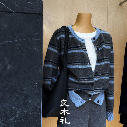 【不退不换】良木礼绵羊毛上衣（D25102292F） 商品图0