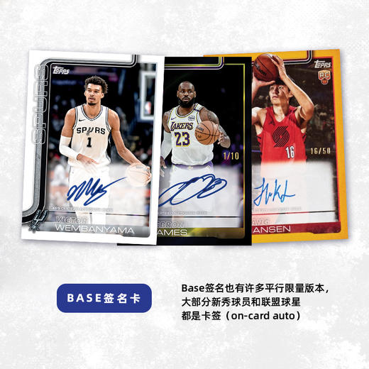Topps NBA 2025/26 Flagship 篮球旗舰系列球星卡 商品图4