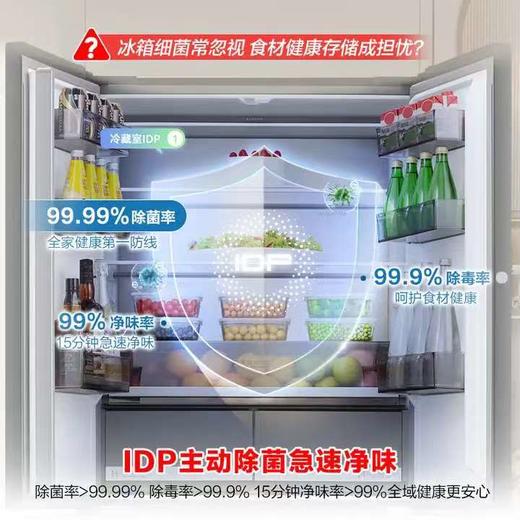 【天津】【容声】【不含安装】冰箱_十字对开门风冷无霜_BCD-510WSK1FPCZA 商品图1