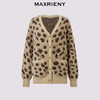 【冬日逸境-商场同款】MAXRIENY钉珠豹纹复古开衫外套女24冬新款(货号:MC85JA793) 商品缩略图4