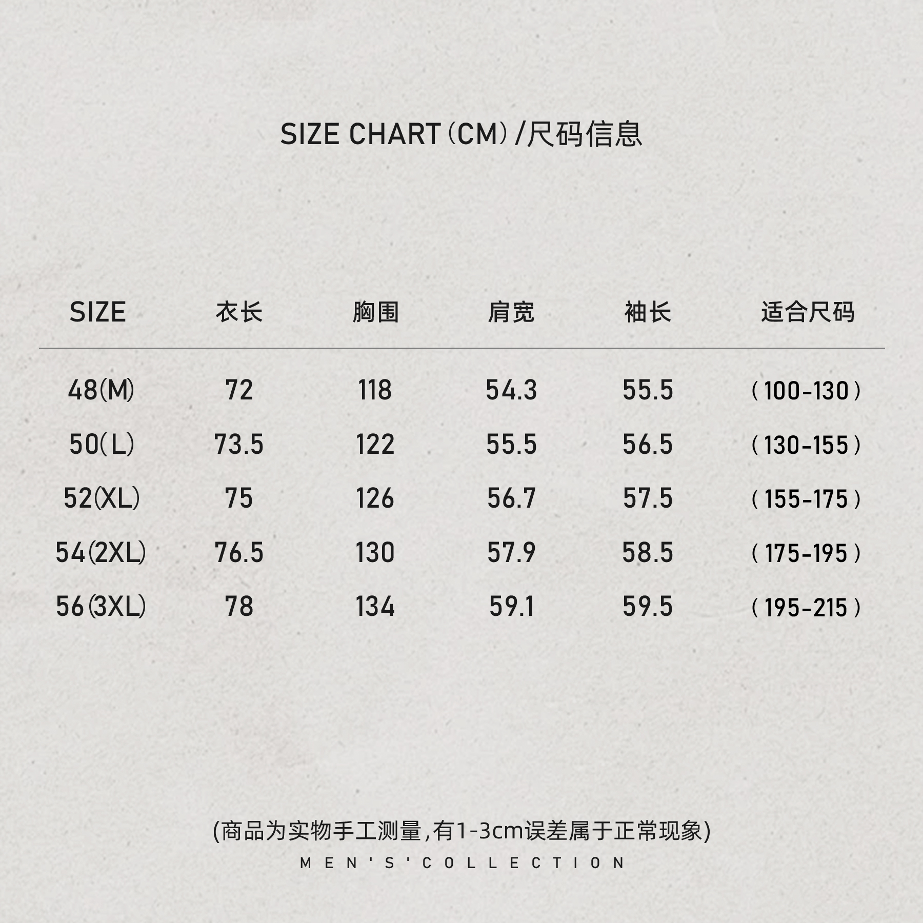 「Two-sided」秦磊男装绵羊皮羊毛麂皮纹理夹克LL-WWT0122 N10商品图3