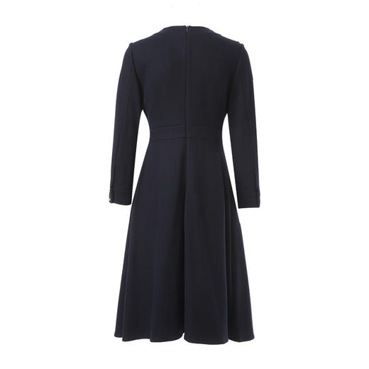 EITIE爱特爱双排扣设计收腰气质优雅连衣裙8407111 商品图2