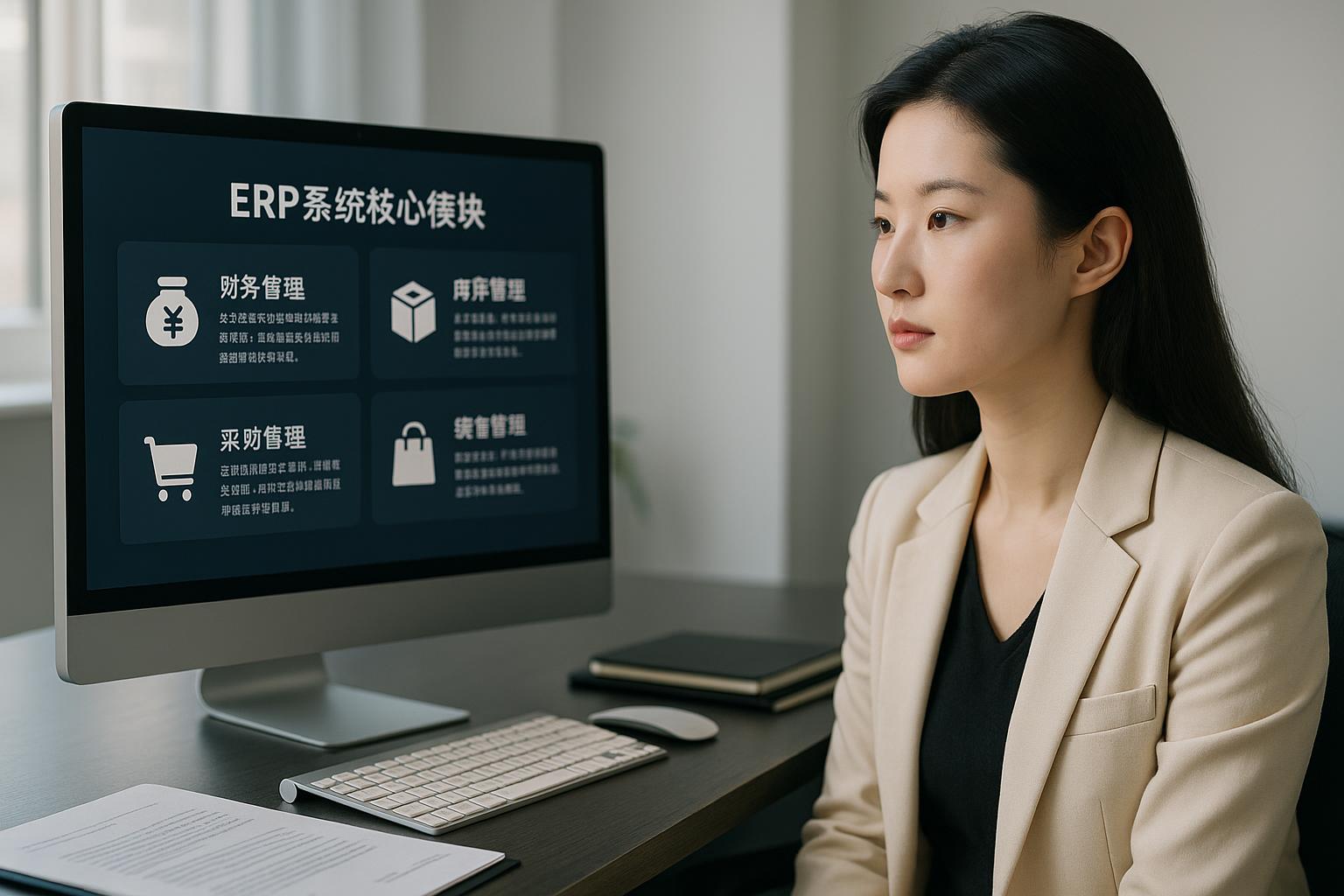 常见ERP系统包含哪些基本模块？