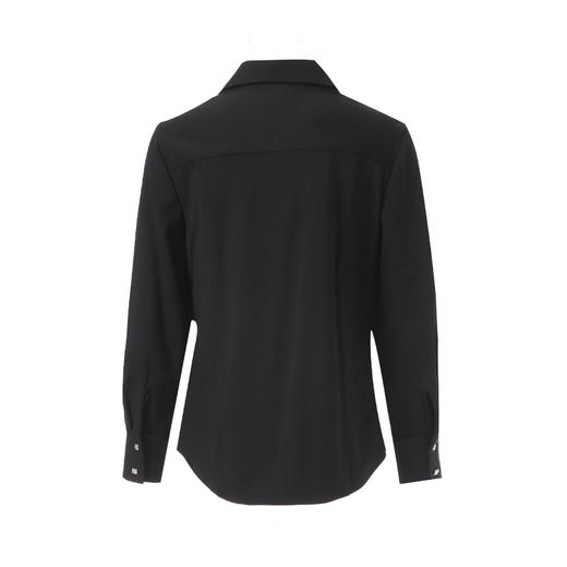 EITIE爱特爱衬衫领收腰精致时尚小上衣8313017 商品图1