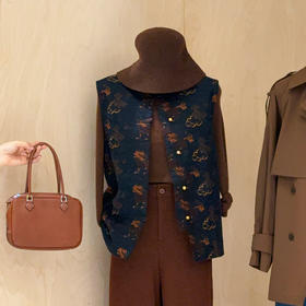 【预售7天】良木礼桑蚕丝马甲（D25102561）