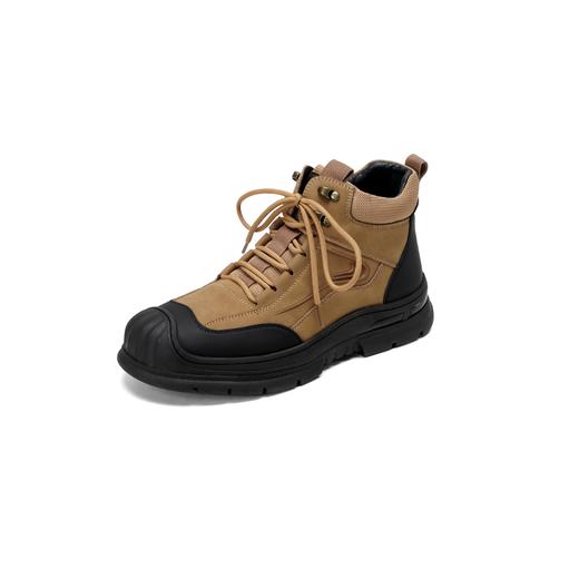 西村名物2025年冬季新款舒适厚底防滑保暖绒里系带休闲男鞋T15DU49751 商品图10