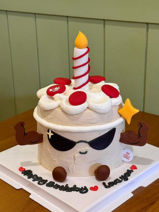 jellycat 肌肉壮男造型蛋糕 商品图0