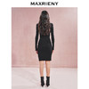 玛克门店发货：MAXRIENY收腰X型精致奢链连衣裙(货号:MC85DR541) 商品缩略图3