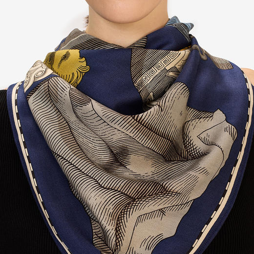 北京仓｜Inoui Editions-130 ARCHIVES-雕塑 多色 方巾［法国设计师］ 商品图5