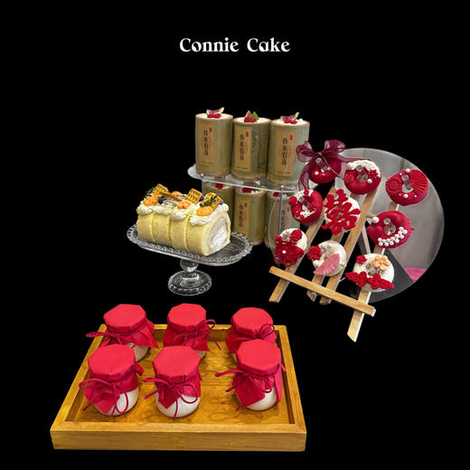以甜为聘，共赴山海｜新中式婚礼甜品台 商品图2