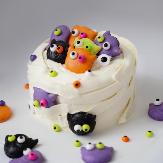 万圣节新品「哈啰喂」海盐焦糖坚果奶酥蛋糕｜随单含万圣节周边弹跳小南瓜一个！送完即止！ 商品图3