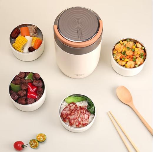 康巴赫独立舱保温不锈钢饭提2L 商品图1