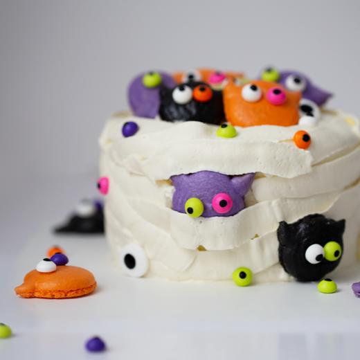 万圣节新品「哈啰喂」海盐焦糖坚果奶酥蛋糕｜随单含万圣节周边弹跳小南瓜一个！送完即止！ 商品图2