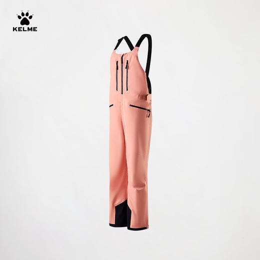 卡尔美生息之地系列女士滑雪背带裤6543HX2002 商品图0