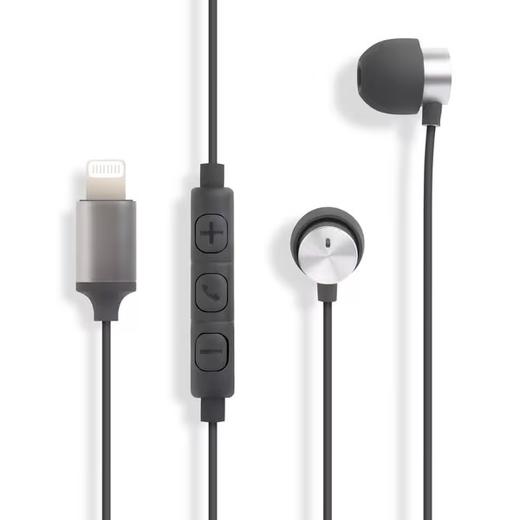 日本 FSC  苹果MFi认证 Lightning入耳式有线耳机 支持免提通话 FS-MFIMSLP01 商品图0